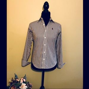 Ralph Lauren Slim Fit Striped Button Down